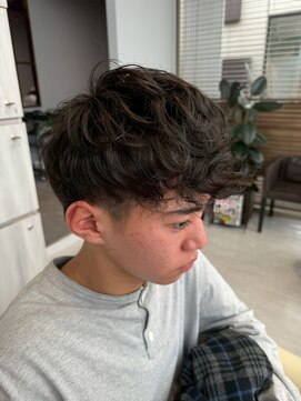 【長野市/メンズ】/カット×ヘッドスパ