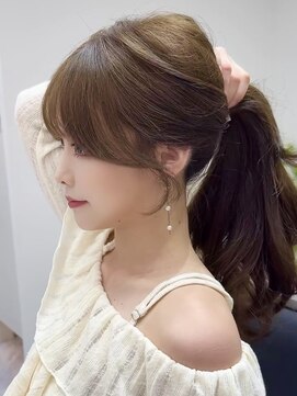 エレリー 名駅(EleRe) 【tomoya】顔まわり　EleRe名古屋名駅/レイヤーカット/韓国ヘア