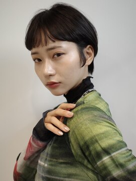 エディット トウキョウ(e.dit tokyo) 【e.dit tokyo miu】ショート耳掛けショート地毛風カラー