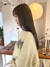 ライン(LINE)&nbsp;ブリーチなしダブルカラー/オリーブベージュ