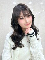 シイム(CYM) 艶髪/レイヤーカット/カール/顔まわりカット/大人可愛い