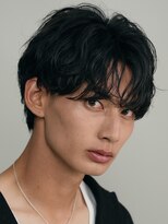 フィフス 大分(fifth)&nbsp;大分シャドウパーマメンズカットラウンドマッシュツーブロック
