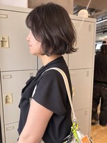 エインアンリー 明治神宮前(AIN.ANLY.)&nbsp;ボブパーマ、ボブニュアンスパーマ、ゆるめパーマ、毛先パーマ
