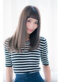 つやつやストレートスタイル