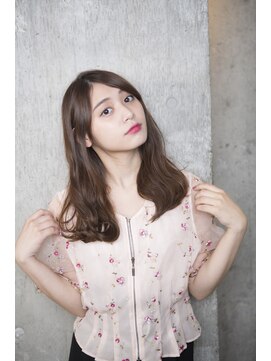 サロンドミルク 原宿(salon de MiLK) 【salon de MiLK 原宿】すけ感×ゆるふわとろみヘア