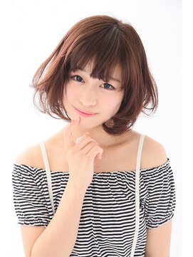 ヘアーメイク フィールモーイ(HAIR MAKE FEEL mooi) 優しさをＯＮ動きのあるボブスタイル☆