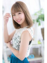 ミック 日暮里店(miq)&nbsp;女の子らしさ♪まろやかワンカールミディ