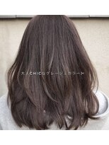 リンク ヘアスペース(Link hair space) 【Link西村】[お客様スタイル62］#セミディ#ベージュグレージュ