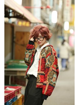 カラーワールド カンナヘアーメゾン(color world canna hair maison) ネオストリートスタイル１