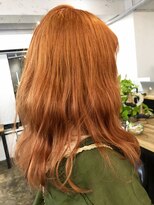 ヴェルダ 池袋店(verda)&nbsp;【ブロンドレッドオレンジ】×デザインカラー