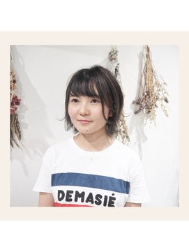 ヘアサロンオーケストラ(HAIR SALON ORCHESTRA) 福山 マッシュウルフ ブルージュハイライト《ORCHESTRA》