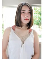艶髪ワンカールボブ