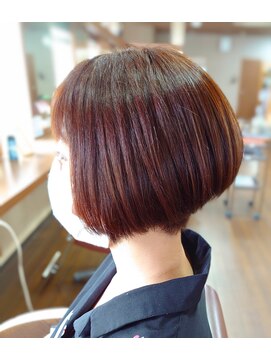 プレッソヘアー Presso hair 前下がりボブ