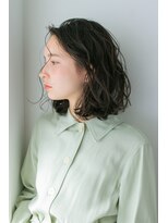 リト 自由が丘(Lit.)&nbsp;【Lit.】リッジのあるフラッフィパーマボブ【担当YUKINA】