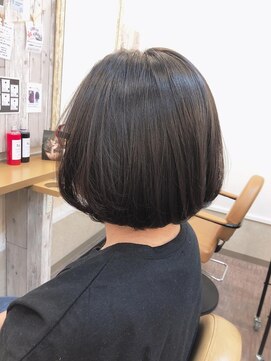 セブンルックス モカ 宇都宮鶴田店(7LOOKS mocha) ナチュラルボブ