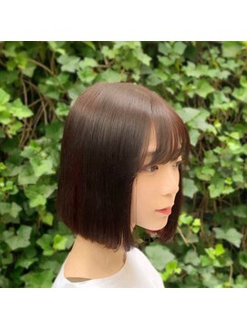 ギミック 自由が丘(gimmick) ◆大人ナチュラルボブ/【暗めカラー/デザインカラー】