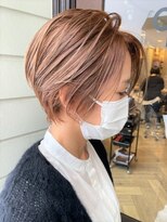 ヘア メイク ココ(hair make coco)&nbsp;グレーベージュ×ショート♪