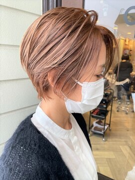 ヘア メイク ココ(hair make coco) グレーベージュ×ショート♪