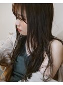 柔らかいロングスタイル