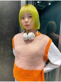 セミディ/シアーカラー/レイヤーカット/渋谷