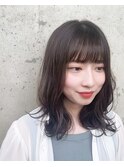 やわらかミディ/アッシュベージュ