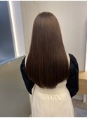 ツヤ感カラー＊予防美容＊チョコレートカラー【ZinaCENTRAL】