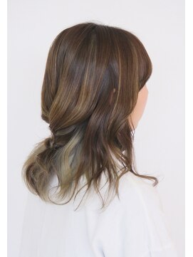 ラグラスヘア(LAGRAS HAIR) ミディアムデザインカラー