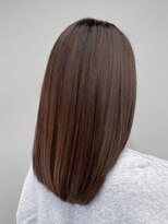 バルベストーキョーサウス(BARBES TOKYO SOUTH)&nbsp;20代・30代/くびれヘア/暗髪/ニュアンスカラー/大人可愛い