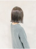 ライン感外ハネボブ 20代30代40代ヘア 小顔 大阪ボブ 梅田