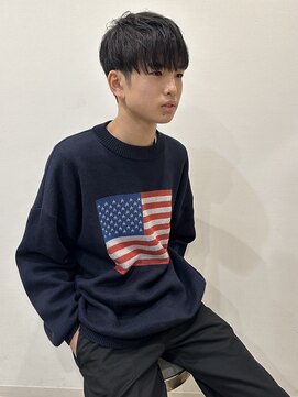 ピース(PEACE) 韓国風ストレートマッシュスタイル