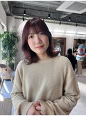 【ADORE横浜】ピンクラベンダー×ミディアムレイヤー