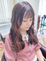 ラック 本厚木店(LUCK)&nbsp;アッシュピンク☆イヤリングカラー