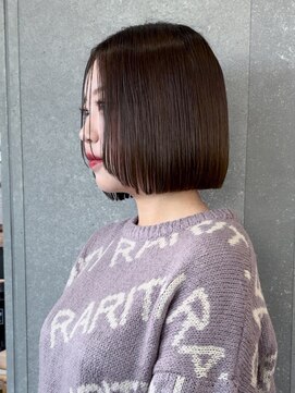 ロンド 表参道店(Lond) ◇ボブ 縮毛矯正 顔周りカット 表参道 髪質改善
