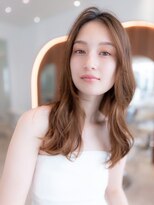 イルハバナ 渋谷(ill HAVANA) 韓国レイヤーくびれミディアム似合わせカットナチュラルカラー