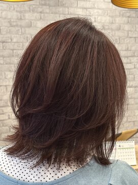 ジェービーヘア 稲毛(jb hair) カール/セミディ/シアーカラー