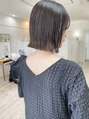 シフォン(Chiffon)&nbsp;ボブのオーダー多いです♪♪シンプルの中にこだわりあります！！