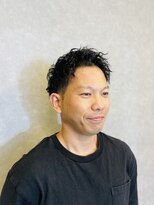 スター(STAR)&nbsp;ツーブロック/刈り上げ/フェードカット/アッシュブラック/メンズ