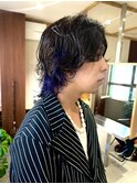 【walt】山田 恭輔  ウルフカット インナーカラー