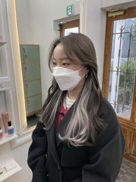 ログ キンシチョウ(L.O.G KINSHICHO) 『インナーカラーエクステ』L.O.Gオリジナル♪