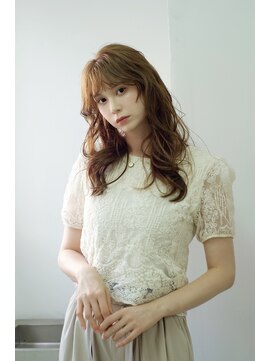 ルーツ 巣鴨 本店(roots) 顔周りレイヤーカットロング