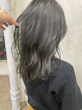 アリー 原宿 表参道(ALLY) 【stylist 濱田】オリーブグレージュ×ブリーチ無し