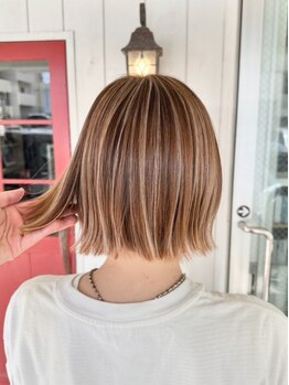 ヘアー リノリノ(hair Lino Lino)の写真/高評価でリピ多数★雰囲気を変えたい方に！あなたに合った、周りと差がつく褒められカラーをご提案します。