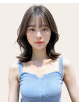 ジュール 銀座(Joule)&nbsp;銀座駅/ブリーチなしダブルカラー/酸性ストレート/韓国/韓国ヘア