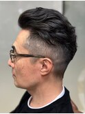 アップバング/ツーブロックマッシュ<理容室>[メンズ/相模大野]