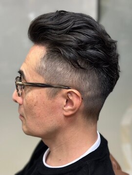 アポロカットステージ 相模大野店 アップバング/ツーブロックマッシュ<理容室>[メンズ/相模大野]