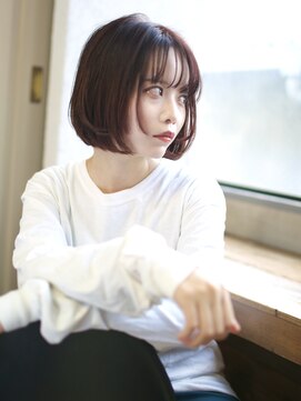 バース(BIRTH) 天神【BIRTH】メルティカラーワンカールボブ髪質改善　3