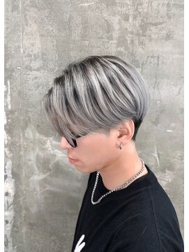 メンズサロン キング 梅田店(Men’s salon K!ng) 波巻きツイストスパイラルパーマ/フェザーパーマ/眉毛/メンズ