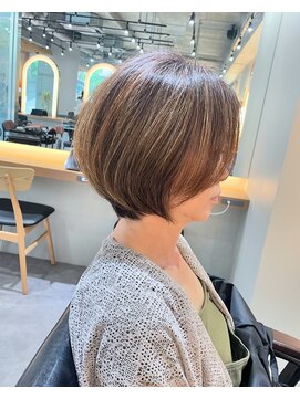 サロンドミルク 新百合ヶ丘店(salon de MiLK) 大人可愛いショート［新百合ヶ丘/ショートヘア/ショートボブ］