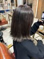 エイムヘアーティエル 鶴川店(eim hair tiele) 透明感のあるカラー可愛いです!