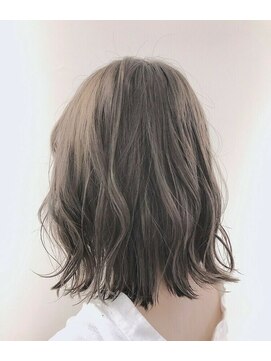 グランアージュルポ 北千住(grandage repos) 透明感カーキグレージュこねれミディ*grandage北千住*